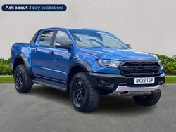 Blue Used 2022 Ford Ranger Raptor Pickup | £27,400 (Good price)