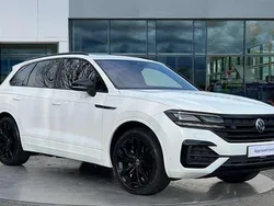 Pure white Used 2023 VW Touareg Black Edition SUV | £45,528 (Good price)