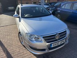 Silver Used 2010 VW Passat R-line Estate | £2,395 (Fair price)