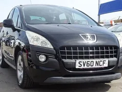Black Used 2010 Peugeot 3008 Sport SUV | £595 (Fair price)