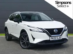 White Used 2022 Nissan Qashqai Tekna SUV | £17,750 (Fair price)