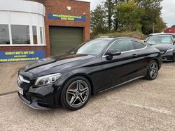 Black Used 2019 Mercedes C300 AMG Line Premium Coupe | £18,999 (A bit pricey)
