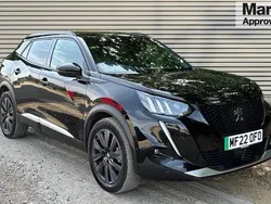 Black Used 2022 Peugeot e-2008 Premium SUV | £14,861 (Fair price)