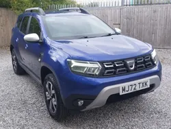 Blue Used 2022 Dacia Duster Prestige SUV | £15,298 (A bit pricey)