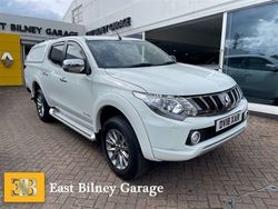 White Used 2018 Mitsubishi L200 Warrior Pickup | £19,794 (Expensive)