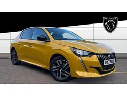 Yellow Used 2023 Peugeot 208 Allure+ Hatchback | £14,547 (Fair price)