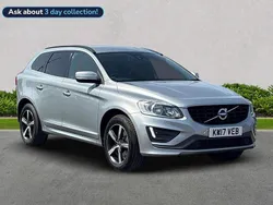 Silver Used 2017 Volvo XC60 R-Design SUV | £15,999 (Fair price)