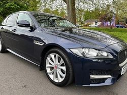 Blue Used 2016 Jaguar XF R-Sport Sedan | £7,995 (Fair price)