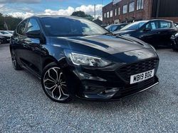 Black Used 2019 Ford Focus ST-Line X Hatchback | £8,250 (Fair price)