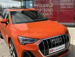 Orange Used 2019 Audi Q3 S-Line SUV | £21,390 (Fair price)