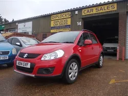 Red Used 2014 Suzuki SX4 SZ3 Hatchback | £3,995 (A bit pricey)