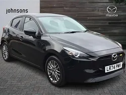 Black Used 2024 Mazda 2 Exclusive-Line Hatchback | £16,650 (Fair price)