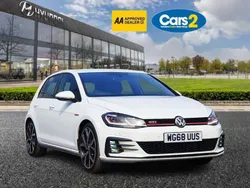White Used 2018 VW Golf VII GTI Hatchback | £21,490 (Fair price)