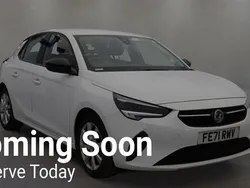 White Used 2021 Vauxhall Corsa S Hatchback | £9,348 (A bit pricey)