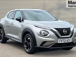 Silver Used 2022 Nissan Juke N-Connecta SUV | £15,232 (Fair price)