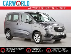 Grey Used 2020 Vauxhall Combo S MPV | £14,700 (Fair price)