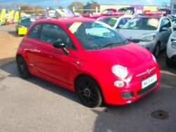 Red Used 2015 Fiat 500 S Hatchback | £4,995 (A bit pricey)