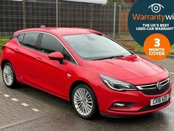 Red Used 2016 Vauxhall Astra Elite Hatchback | £6,195 (Fair price)