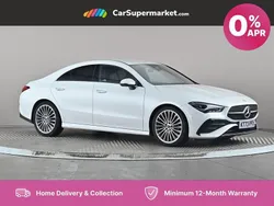 White Used 2023 Mercedes CLA180 AMG Line Premium Sedan | £33,197