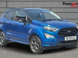 Blue Used 2019 Ford Ecosport ST-Line SUV | £10,200 (Good price)
