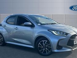 Silver Used 2022 Toyota Yaris Hybrid Design Hatchback | £16,716 (Fair price)