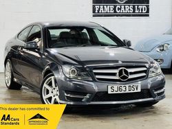 Grey Used 2013 Mercedes C180 AMG Coupe | £7,500 (Fair price)