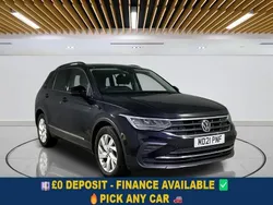 Black Used 2021 VW Tiguan S SUV | £15,049 (Good price)