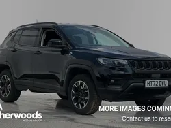 Black Used 2022 Jeep Compass Trailhawk SUV | £16,789 (Fair price)