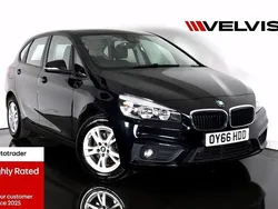 Black Used 2016 BMW 218 Comfort Edition MPV | £7,998 (Good price)