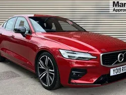 Red Used 2019 Volvo S60 R-Design Sedan | £20,990 (Fair price)