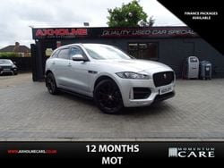 Silver Used 2019 Jaguar F-Pace R-Sport SUV | £15,495 (Fair price)