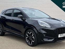 Black Used 2021 Ford Puma ST-Line X SUV | £14,223 (Fair price)