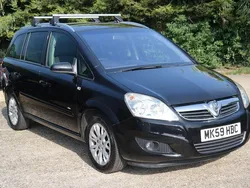 Black Used 2009 Vauxhall Zafira Active MPV | £2,995 (Fair price)