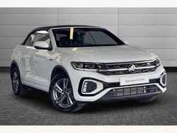 White Used 2025 VW T-Roc Cabriolet R-line Cabriolet | £31,495 (Fair price)