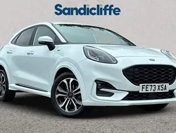 White Used 2023 Ford Puma ST-Line Hatchback | £17,219 (Fair price)