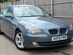Blue Used 2009 BMW 520 Sedan | £4,949 (Good price)