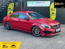 Red Used 2014 Mercedes CLA220 AMG Sedan | £8,250 (Good price)
