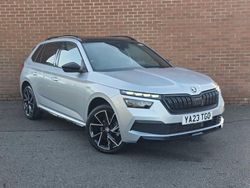 Brilliant silver metallic Used 2023 Skoda Kamiq Monte Carlo SUV | £19,490 (Fair price)