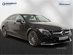 Black Used 2016 Mercedes CLS350 AMG Line Premium Plus Coupe | £14,985 (Good price)
