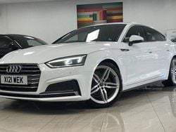 White Used 2019 Audi A5 Sportback S-Line Hatchback | £18,250 (Fair price)