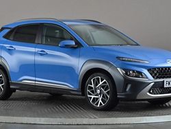 Blue Used 2022 Hyundai Kona Premium SUV | £16,598 (Fair price)
