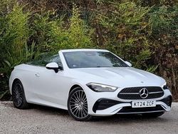 White Used 2024 Mercedes CLE300 AMG Line Premium Cabriolet | £50,298 (Good price)