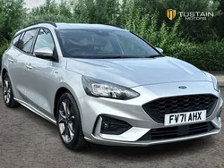 Silver Used 2021 Ford Focus ST-Line Estate | £15,199 (Fair price)