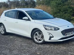 White Used 2019 Ford Focus Zetec Hatchback | £7,460 (Fair price)