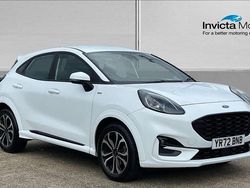 White Used 2022 Ford Puma ST-Line SUV | £16,000 (Fair price)