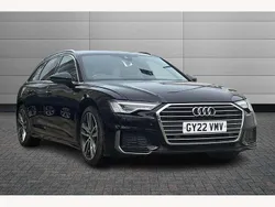 Black Used 2022 Audi A6 S-Line Estate | £26,250 (Fair price)