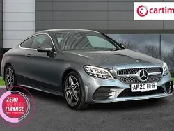Grey Used 2020 Mercedes C300 AMG line Coupe | £18,990 (Super price)