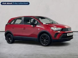 Red Used 2022 Vauxhall Crossland Design Edition SUV | £10,069 (Super price)