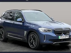 Blue Used 2021 BMW iX3 Shadowline SUV | £21,990 (Fair price)