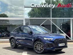 Blue Used 2024 Audi Q5 Sportback Black Edition SUV | £45,690 (A bit pricey)